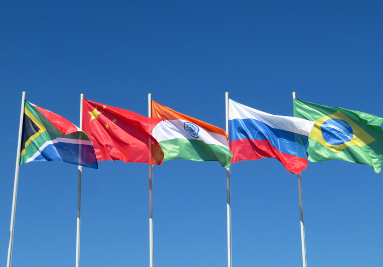 金砖五国国旗（BRICS）
