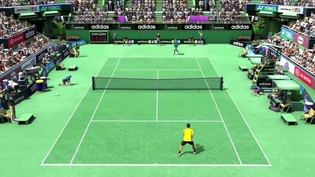 介绍七款史上最佳网球​电子游戏