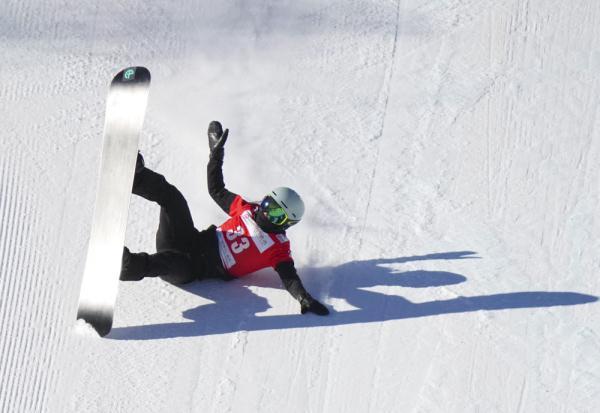 冬奥会单板滑雪女子障碍技巧_单板滑雪视频_单板滑雪女子第一人