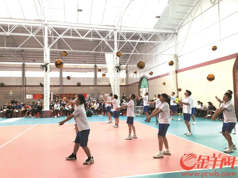 广州中考体育要在“三大球”中选考其一(图)