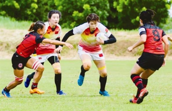 好棒！滁州姑娘荣获亚洲橄榄球锦标赛冠军