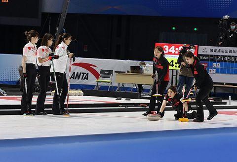 北京头条:冰壶国家集训队奥运选拔赛紧张进行3支队伍捉对厮杀