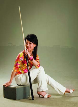 专访中国女子台球第一人潘晓婷(图)