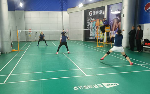2021年“尝道杯”羽毛球混合团体比赛在南昌市工人文化宫文体中心圆满收官