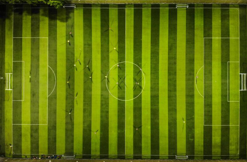 6片11人制足球场空降，浦东前滩的这个体育公园，为何被国际足联“盯上”？