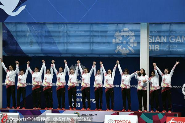 奥运故事会丨集体项目，中国女将奋力绽放