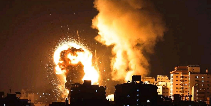 德媒称俄罗斯轰炸基辅，用的竟是天津港爆炸画面…