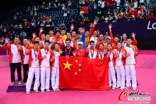 中国羽毛球队