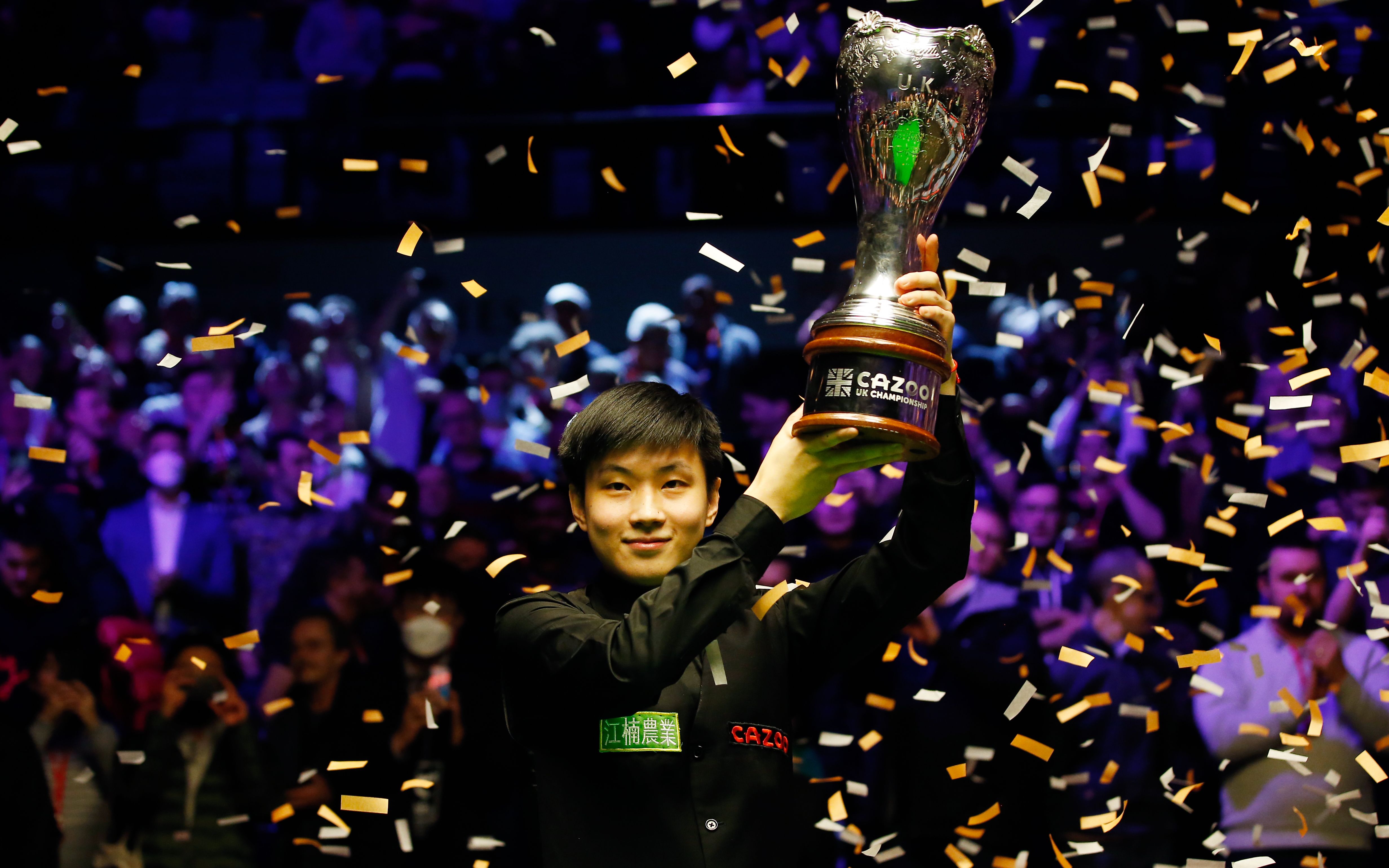 丁俊晖后中国第2人，赵心童成英锦赛首个90后冠军