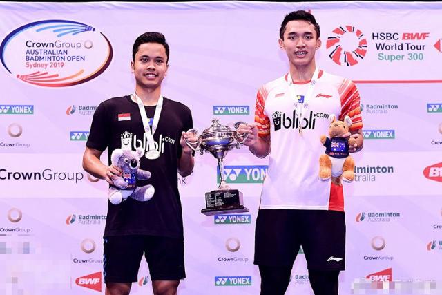 中国羽毛球队混双会师决赛印尼男单再次会师