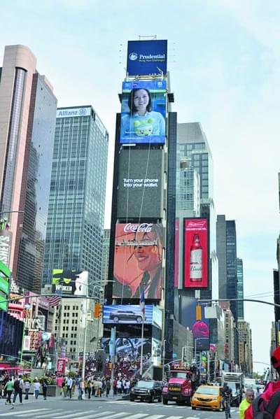 武网宣传片登纽约时代广场 李娜向世界发出邀请