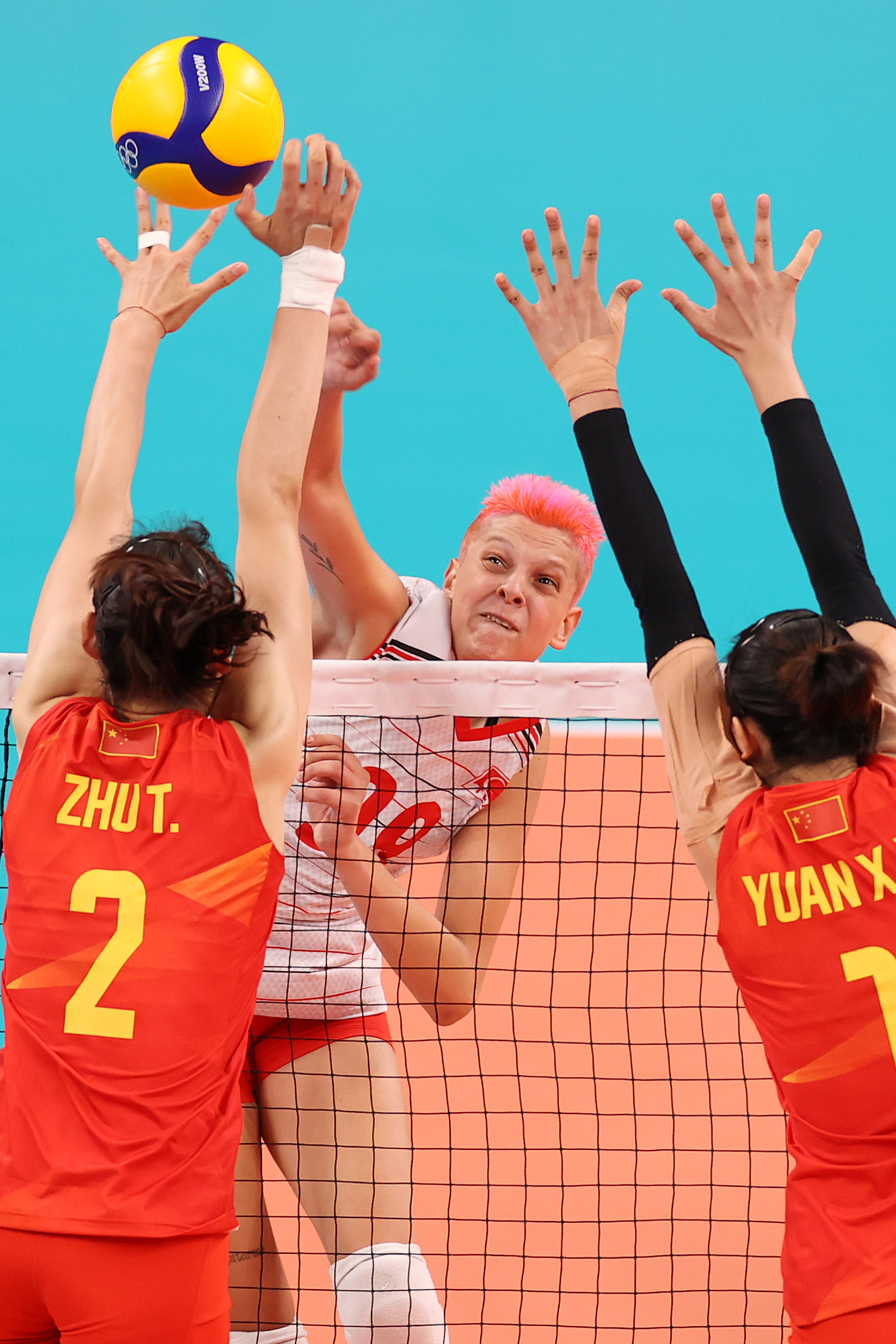 朱婷4分，中国女排0-3土耳其！对手的“樱木花道”是谁？